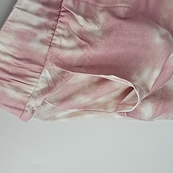 Wildfox 2Piece Shorts & Top Lounge Set Pink Tye Dye - Picture 9 of 12